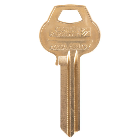 CORBIN RUSSWIN 6-Pin Keyblank, 60 Keyway, Coined Logo Only, 50 Pack 60-6PIN-10 (50PK)